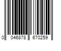 Barcode Image for UPC code 0046878670259