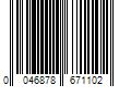 Barcode Image for UPC code 0046878671102