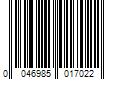 Barcode Image for UPC code 0046985017022