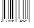 Barcode Image for UPC code 0047034123626