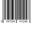 Barcode Image for UPC code 0047034141248