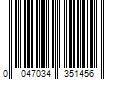 Barcode Image for UPC code 0047034351456