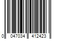 Barcode Image for UPC code 0047034412423