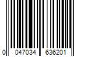 Barcode Image for UPC code 0047034636201