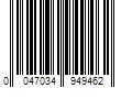 Barcode Image for UPC code 0047034949462