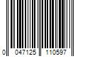 Barcode Image for UPC code 0047125110597