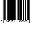 Barcode Image for UPC code 0047171450005