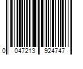 Barcode Image for UPC code 0047213924747