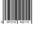 Barcode Image for UPC code 0047218402110