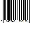 Barcode Image for UPC code 0047246300136