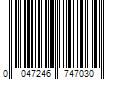 Barcode Image for UPC code 0047246747030