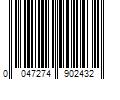 Barcode Image for UPC code 0047274902432