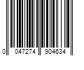 Barcode Image for UPC code 0047274904634