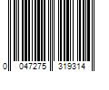 Barcode Image for UPC code 0047275319314