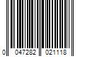 Barcode Image for UPC code 0047282021118