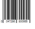 Barcode Image for UPC code 0047286800955