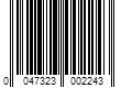 Barcode Image for UPC code 0047323002243