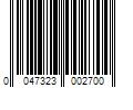 Barcode Image for UPC code 0047323002700