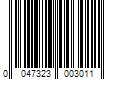 Barcode Image for UPC code 0047323003011