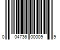 Barcode Image for UPC code 004736000099