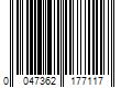 Barcode Image for UPC code 0047362177117