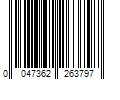 Barcode Image for UPC code 0047362263797