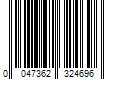 Barcode Image for UPC code 0047362324696