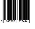 Barcode Image for UPC code 0047362327444