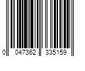 Barcode Image for UPC code 0047362335159