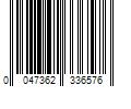 Barcode Image for UPC code 0047362336576