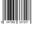 Barcode Image for UPC code 0047362337207