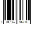 Barcode Image for UPC code 0047362344809