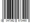 Barcode Image for UPC code 0047362573490