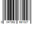 Barcode Image for UPC code 0047362681027