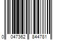 Barcode Image for UPC code 0047362844781