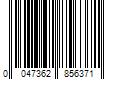 Barcode Image for UPC code 0047362856371