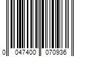 Barcode Image for UPC code 0047400070936