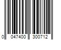 Barcode Image for UPC code 0047400300712