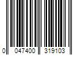 Barcode Image for UPC code 0047400319103