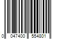 Barcode Image for UPC code 0047400554801