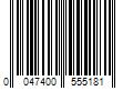 Barcode Image for UPC code 0047400555181