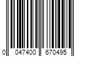 Barcode Image for UPC code 0047400670495