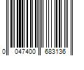 Barcode Image for UPC code 0047400683136