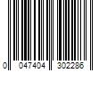 Barcode Image for UPC code 0047404302286