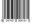 Barcode Image for UPC code 0047431906181