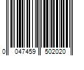 Barcode Image for UPC code 0047459502020