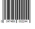 Barcode Image for UPC code 0047469002244