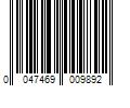 Barcode Image for UPC code 0047469009892