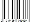 Barcode Image for UPC code 0047469043650