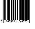 Barcode Image for UPC code 0047469044725